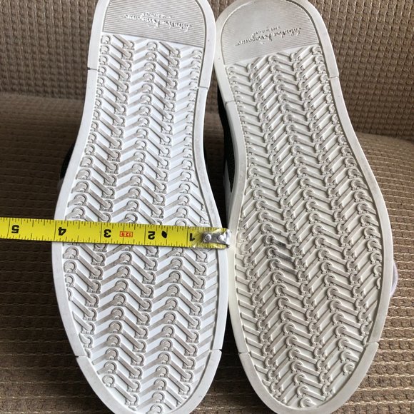Salvatore Ferragamo Men's White Green Leather High Tops